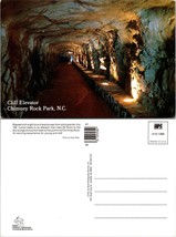 North Carolina Chimney Rock Park 26 Floor Cliff Elevator Vintage Postcard - £7.51 GBP
