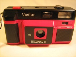 Vintage Camera VIVITAR CHAMPION 35 (for parts) [X2] - £10.66 GBP