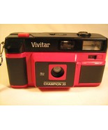 Vintage Camera VIVITAR CHAMPION 35 (for parts) [X2] - £10.81 GBP