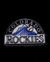 Colorado Rockies Sleeve Patch Primary Team Logo Jersey MLB Home Road Away Emblem - £9.85 GBP