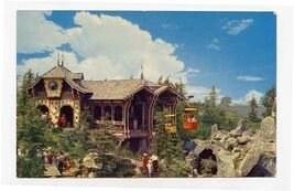 Disneyland Swiss Chalet Skyride Postcard D 6 - $17.82