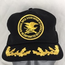NRA Vintage Hat Cap Black Gold K-Products Made in USA - £15.84 GBP