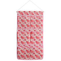 [Pink Flowers] Pink/Wall Hanging/ Wall Organizers (13*24) - $9.99