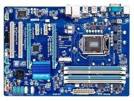 GIGABYTE GA-Z77P-D3(rev.1.1) LGA 1155 DDR3 32GB ATX - £71.21 GBP