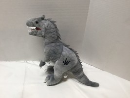 Jurassic World  Plush Gray Indominus Rex Stuffed Animal T-Rex 2015 - £10.89 GBP