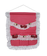 [Polka Dot &amp; Bud Silk]Red/Wall Hanging/Hanging Baskets(17*18) - £11.98 GBP