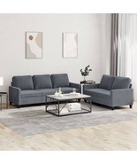  Sofa Set Dark Grey - $1,041.49 CAD