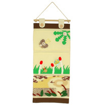[Nice Day]Ivory/Wall Hanging/Baskets/Hanging Wall Basket 10*24 - £15.27 GBP