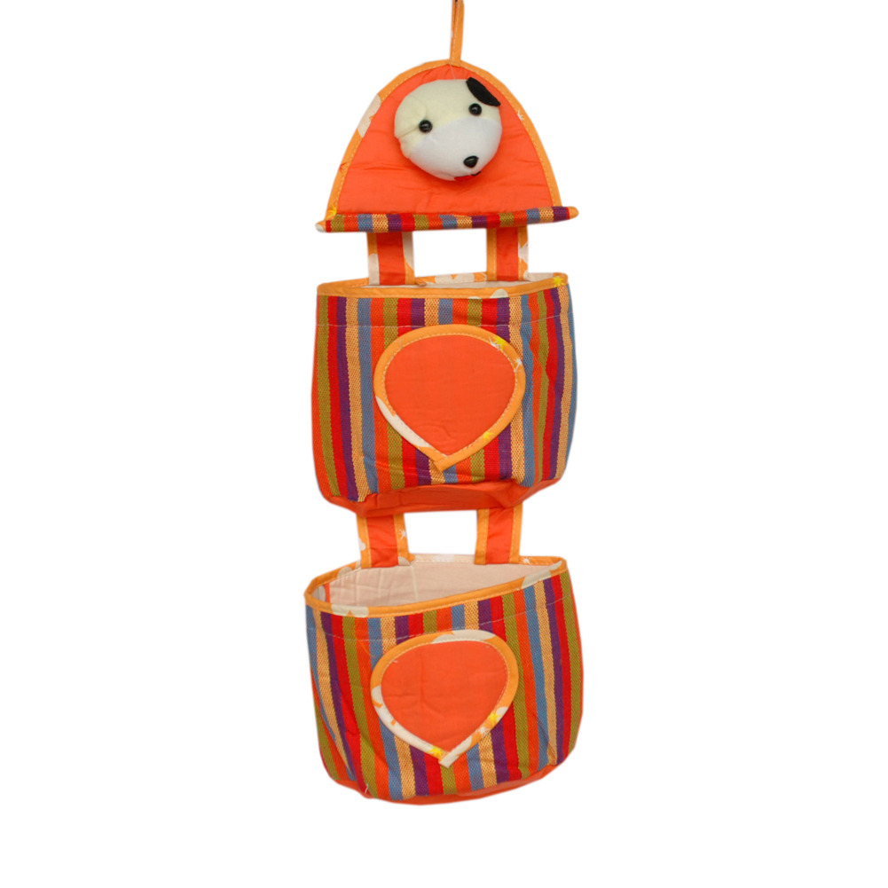 [Dog] Orange/Wall Hanging/Baskets/Hanging Wall Basket(8*22)