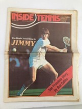 VTG Inside Tennis Magazine October 1982 The World According to Jimmy No Label - £10.67 GBP