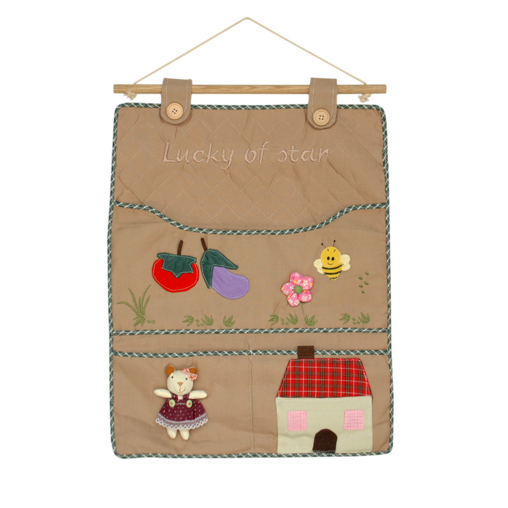 [Doll &House] Ivory/Wall Hanging/Baskets (15*19)