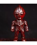 Ultraman Tiga Small Rosewood Carving Statue Boys Gift Natural Wood Carto... - $27.35 CAD