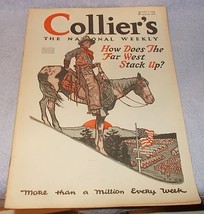 Colliers National Weekly Magazine April 13 1918 World War Remington - £15.71 GBP