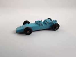 Vintage Midgetoy 1950s Era Teal Blue Diecast Race Car - £6.33 GBP