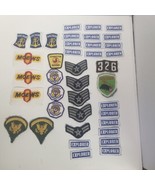 Vintage Patch Lot of 35+, Military, Farming, Explorer, Optimist, Used &amp; ... - £17.09 GBP