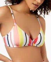 Bar III Bold Stripe Printed Bikini Top - $20.00