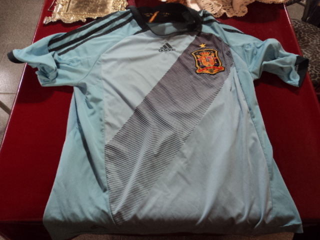 vintage soccer Jersey Alternative Spain orig,.Adidas size L - $53.46