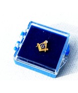 MASONIC Tiny Tac Pin in Box  3/8th Inch in Size  - £6.25 GBP
