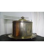 antique silverplate Tea pot cockie pot  . England mark M R A - £81.79 GBP