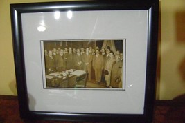 Photo President Argentina Juan Domingo Peron with traders - $38.61