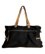 Maxx New York Large Black Nylon Weekender Tote - $38.61