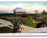 Washington Park Garden and Conservatory Chicago Illinois IL UNP UDB Post... - $4.49
