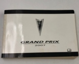 2007 Pontiac Grand Prix Owners Manual Handbook OEM J03B41015 - £31.67 GBP