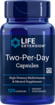 MAKE OFFER! 3 Pack Life Extension Two-Per-Day 120 Capsule Multivitamin Mineral image 1