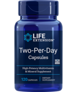 3 PACK SALE Life Extension Two-Per-Day 120 capsules - $50.00