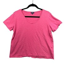 Splendid Womens Short Sleeve T-Shirt Color Pink Size Large - £22.35 GBP
