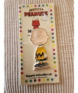 Vtg Peanuts Charlie Brown  Rubber Refrigerator Magnet - New - $19.99