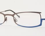 Gafas Vintage Adam + Eve 65 3 Gris/Azul ÚNICO RARO 49-18-135mm - $86.40