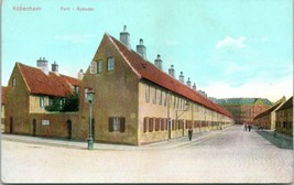 Vtg Postcard 1910s Copenhagen Denmark Nyboder Row House Disctrict Unused - £7.63 GBP
