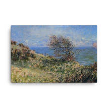 Claude Monet On the Cliff near Dieppe, 1897 Canvas Print - $99.00+