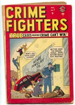 Crime Fighters #7 1949- Marvel Golden Age comic VG - £58.15 GBP