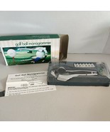 Golf Ball Monogrammer Kit - By Park Avenue - €12,12 EUR