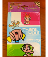 THE POWERPUFF GIRLS 8 Thank You notes Thanks! American Greetings Corp. 2... - £7.77 GBP