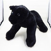 Realistic Jungle Cats By Ganz Black Leopard 10 Inch Plush Toy Stuffed Animal - £15.72 GBP