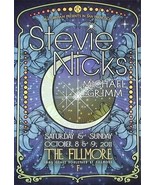 Stevie Nicks Poster Fleetwood Mac Fillmore Michael Grimm October 2011 - $67.80