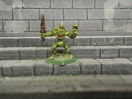 unreleased chaos plaguebearer with seperate head metal warhammer fantasy... - £74.27 GBP