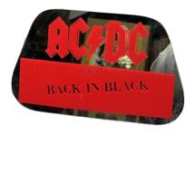 Vintage AC/DC Back in Black Mirror Red - £15.53 GBP