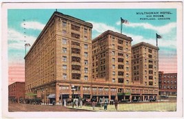 Postcard Multnomah Hotel Portland Oregon - $3.95