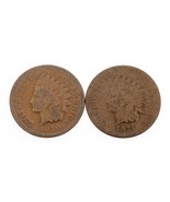 Plein De 2 Indien Centimes (1870+1871) En About Bon + État Marron Couleur - €104,08 EUR
