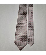 Countess Mara New York Vtg Mens Necktie Geometric Gray - $14.80