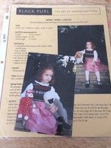 Black Purl Knitting Pattern Merry Merry Carolie FairIsle Jumper Bodice P... - £4.94 GBP