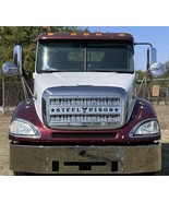 Modular stainless steel grille for Freightliner Columbia Burning Flame 7... - $11,134.26 MXN