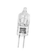 64408 Osram 5W 12V T10 G4 2-Pin Clear Halogen Oven Lamp - $211.55 MXN