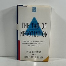 The Tao Of Negotiation Signed By Joel Edelman 1993 Hardcover 1ST/1ST - £23.97 GBP