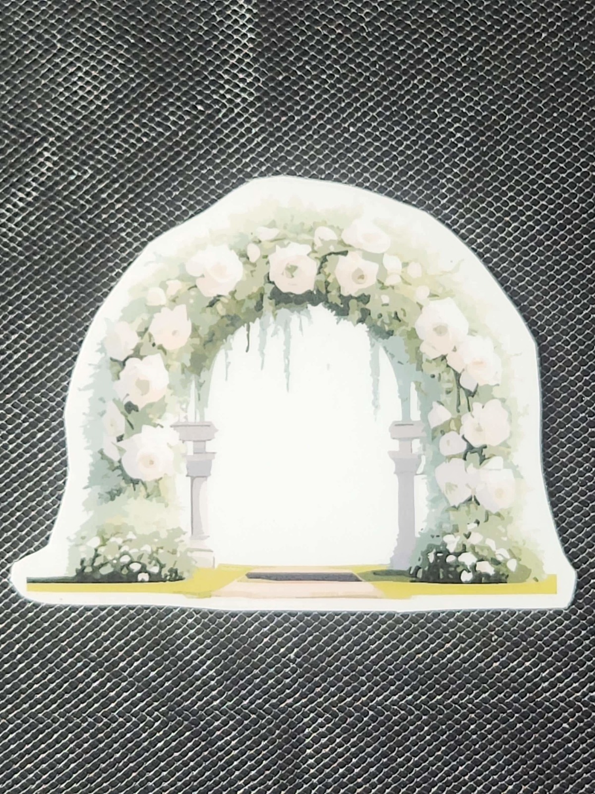 Wedding Arch Sticker - $1.65
