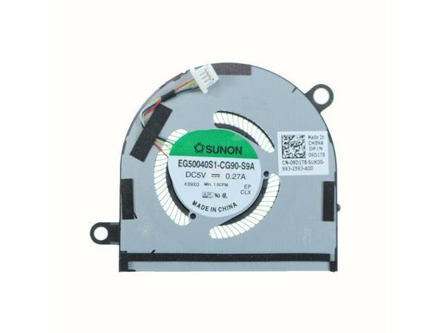 Laptop CPU Cooling Fan for Dell Latitude 7400 2in1 DP/N 09D1T8 EG50040S1... - $23.80